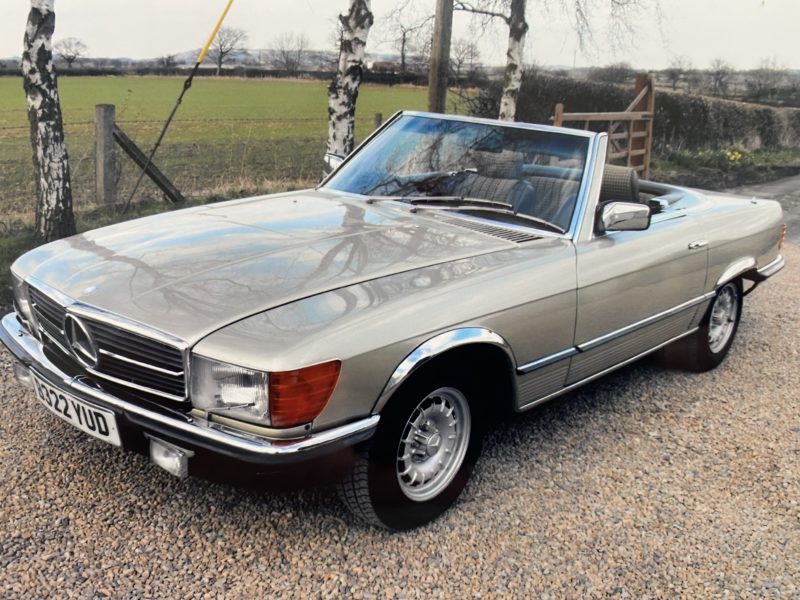 1985 Mercedes-Benz 280SL in Thistle Green - The SLSHOP